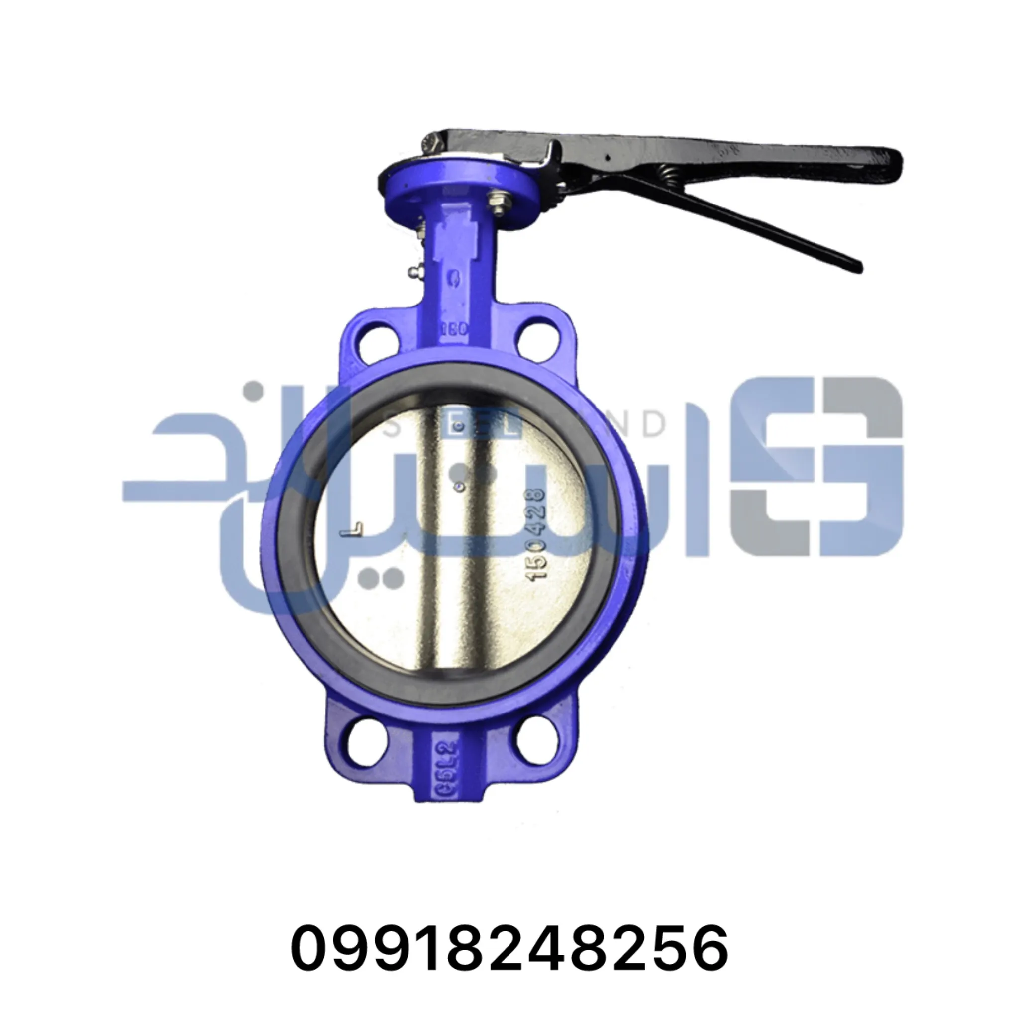 شیر پروانه دیسک استیل